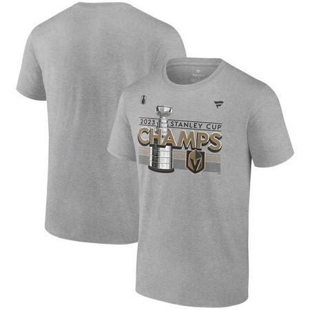 Men's Vegas Golden Knights Gray 2023 Stanley Cup Champions T Shirt 306108