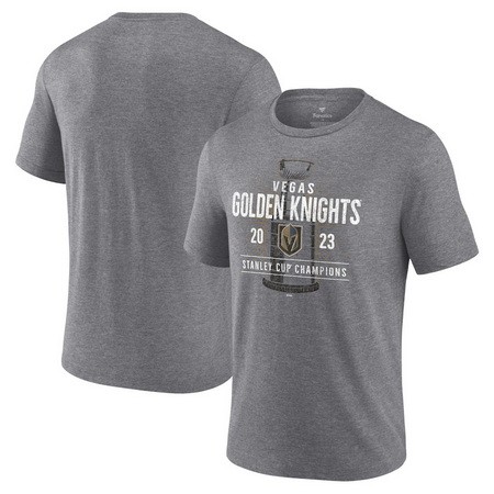 Men's Vegas Golden Knights Gray 2023 Stanley Cup Champions T Shirt 306112