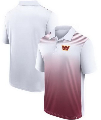Men's Washington Commanders White Red Sandlot Game Polo