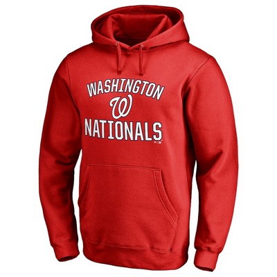 Men's Washington Nationals Printed Pullover Hoodie 112709
