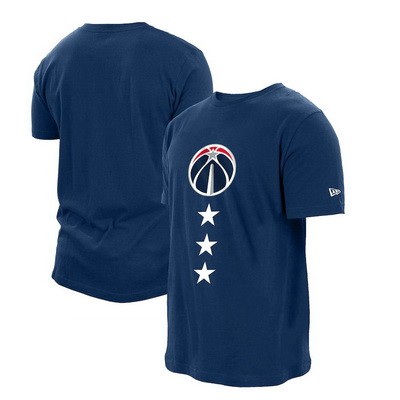 Men's Washington Wizards Navy Printed T Shirt 211066