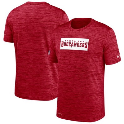 Tampa Bay Buccaneers Marled Stadium Heathered Printed T Shirt 200846
