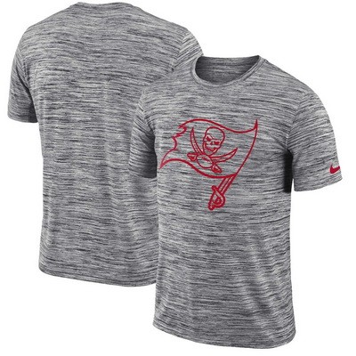 Tampa Bay Buccaneers Marled Stadium Heathered Printed T Shirt 200847