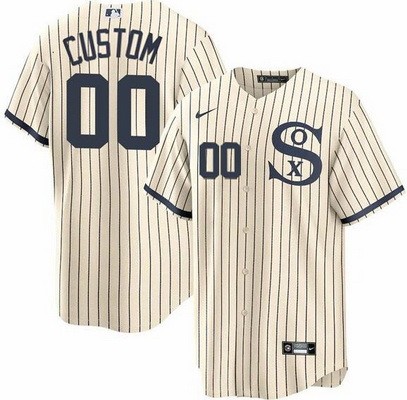 Toddler Chicago White Sox Customized Cream 2021 Field of Dreams Authentic Jersey