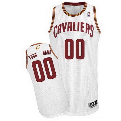Toddler Cleveland Cavaliers Customized White Icon Swingman Adidas Jersey