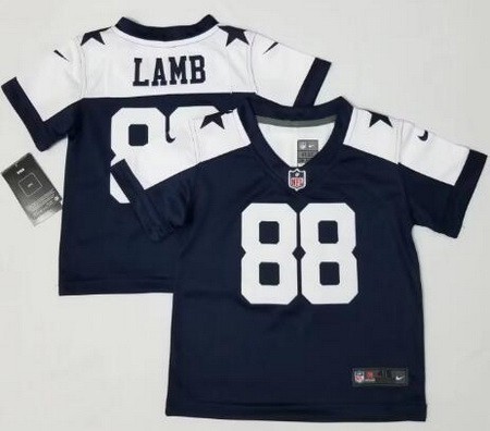 Toddler Dallas Cowboys #88 CeeDee Lamb Limited Navy Alternate Vapor Jersey