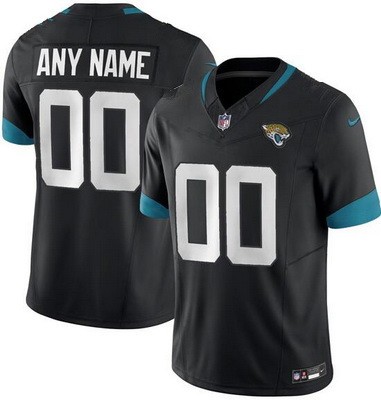 Toddler Jacksonville Jaguars Customized Limited Black FUSE Vapor Jersey