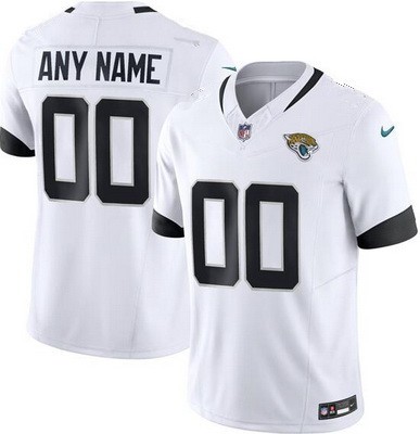 Toddler Jacksonville Jaguars Customized Limited White FUSE Vapor Jersey