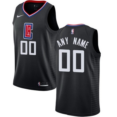 Toddler Los Angeles Clippers Customized Black Icon Swingman Jersey