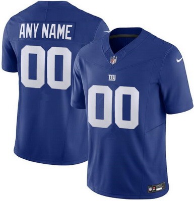 Toddler New York Giants Customized Limited Blue FUSE Vapor Jersey