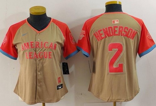Women's Baltimore Orioles #2 Gunnar Henderson Gray 2024 All Star Limited Jersey
