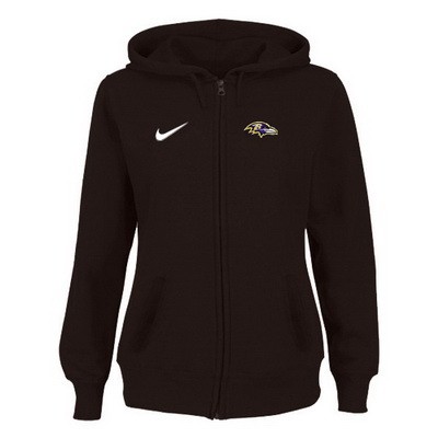 Women's Baltimore Ravens Printed Hoodie 0316