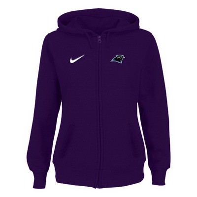 Women's Carolina Panthers Printed Hoodie 0515