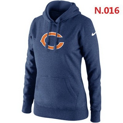Women's Chicago Bears Printed Hoodie 0604