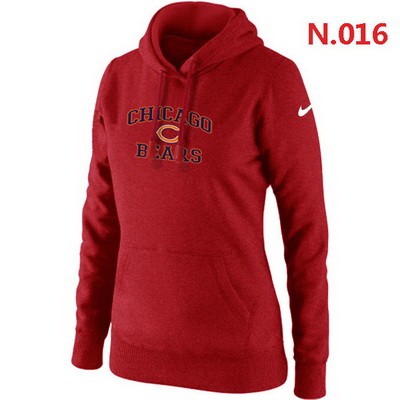 Women's Chicago Bears Printed Hoodie 0621