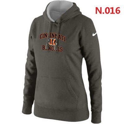 Women's Cincinnati Bengals Printed Hoodie 0715