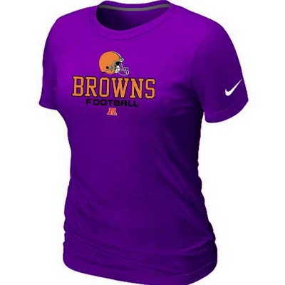 Women's Cleveland Browns Printed T Shirt 12262