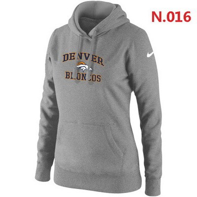 Women's Denver Broncos Printed Hoodie 1011