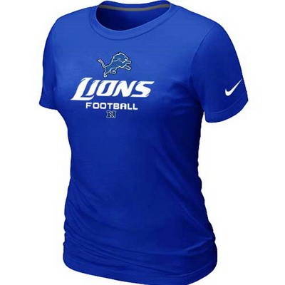 Women's Detroit Lions Printed T Shirt 12267