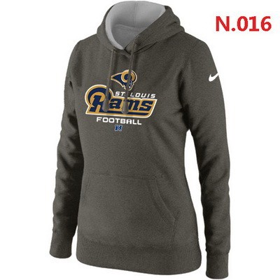 Women's Los Angeles Rams Printed Hoodie 1810
