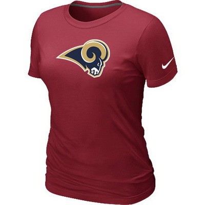 Women's Los Angeles Rams Printed T Shirt 12090