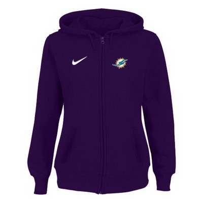 Women's Miami Dolphins Printed Hoodie 1915