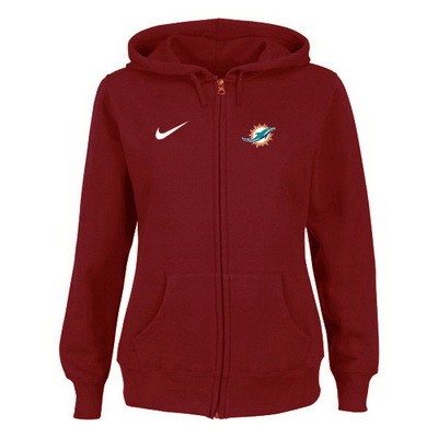 Women's Miami Dolphins Printed Hoodie 1916