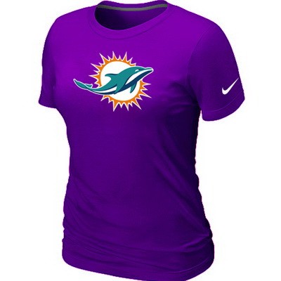 Women's Miami Dolphins Printed T Shirt 13871