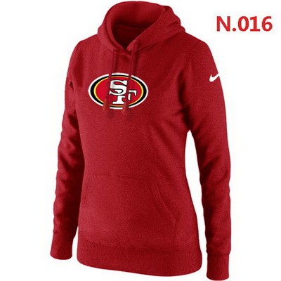 Women's San Francisco 49ers Printed Hoodie 2810