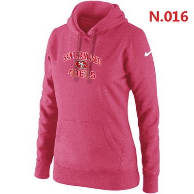 Women's San Francisco 49ers Printed Hoodie 2819