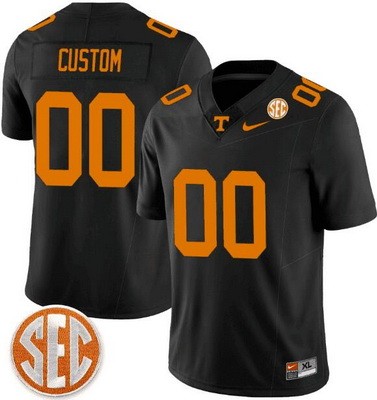 Women's Tennessee Volunteers Custom Limited Black FUSE College Football Jersey