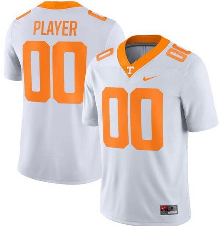 Women's Tennessee Volunteers Customized Limited White College Football Jersey