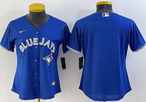 Women's Toronto Blue Jays Blank Royal Cool Base Jersey