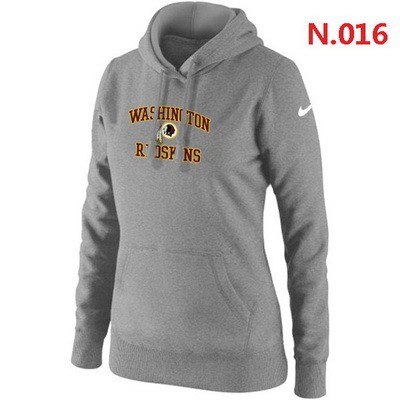 Women's Washington Redskins Printed Hoodie 3211