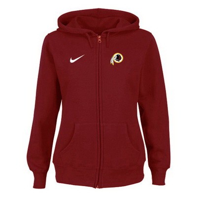 Women's Washington Redskins Printed Hoodie 3216