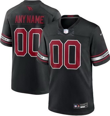 Youth Arizona Cardinals Customized Limited Black Vapor Jersey