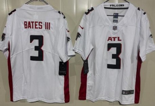 Youth Atlanta Falcons #3 Jessie Bates III White Vapor Jersey