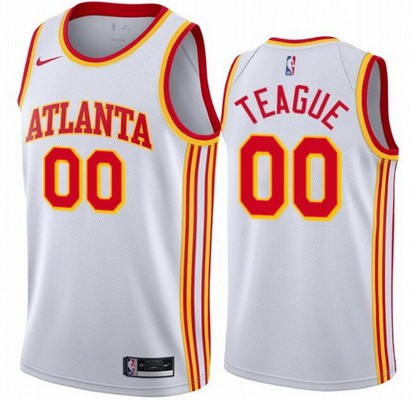 Youth Atlanta Hawks Customized White Association Icon Swingman Jersey