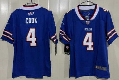 Youth Buffalo Bills #4 James Cook Limited Blue Vapor Jersey