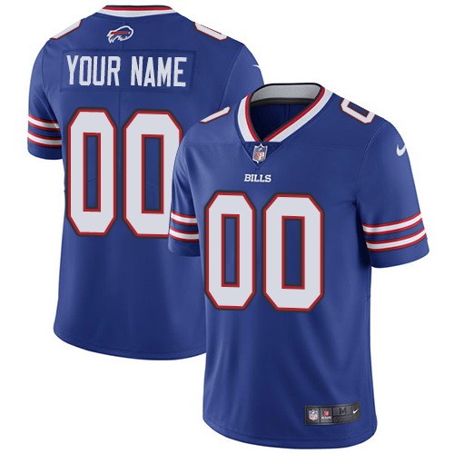 Youth Buffalo Bills Customized Limited Blue Vapor Untouchable Jersey
