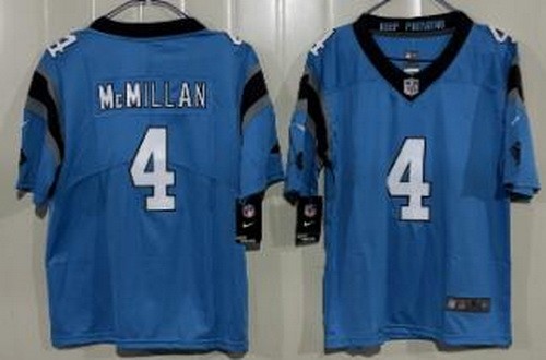 Youth Carolina Panthers #4 Tetairoa McMillan Limited Blue Vapor Jersey