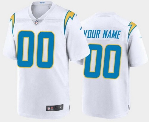 Youth Los Angeles Chargers Customized Limited White 2020 Vapor Untouchable Jersey