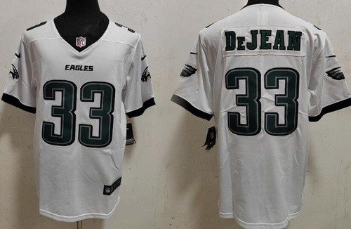 Youth Philadelphia Eagles #33 Cooper DeJean Limited White Vapor Jersey