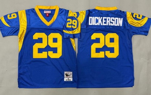 Youth St Louis Rams #29 Eric Dickerson Blue Throwback Jersey