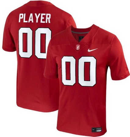 Youth Stanford Cardinal Customized Limited Red College Football Jersey