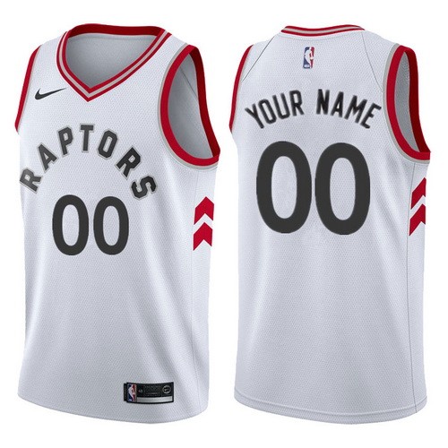 Youth Toronto Raptors Customized White Icon Swingman Nike Jersey