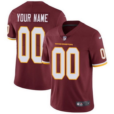 Youth Washington Football Team Customized Limited Red Vapor Untouchable Jersey