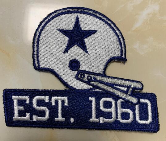 Dallas Cowboys Established in 1960 Celebrate 60th Anniversary Patch
