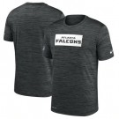 Atlanta Falcons Marled Stadium Heathered Printed T Shirt 200849
