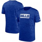 Buffalo Bills Marled Stadium Heathered Printed T Shirt 200837